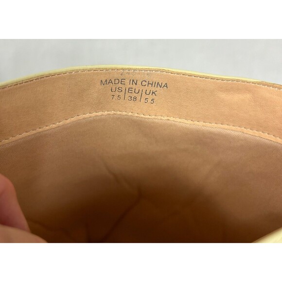 NEW IN BOX Mackin J 181-17 Beige Cap Toe Stiletto High Heel Slouch Boot Sz 7.5 - Picture 12 of 12